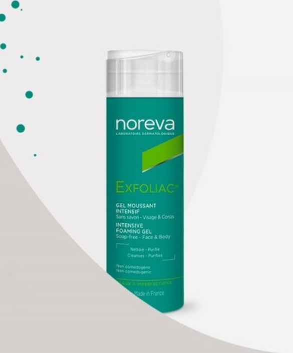 Noreva Exfoliac Gentle Foaming Gel 200ml