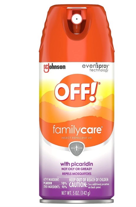 OFF! FamilyCare Insect Repellent VIII with Picaridin 2pck