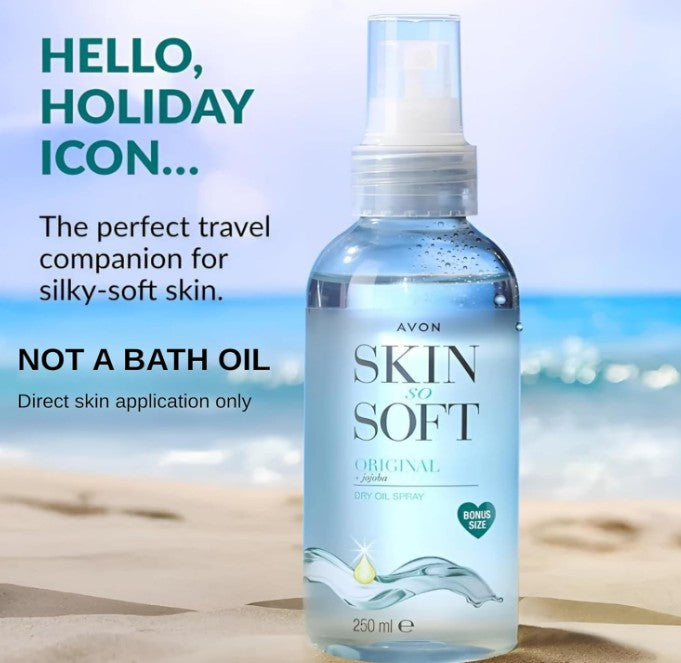 Avon Skin So Soft Original Dry Oil Body Spray 250ml
