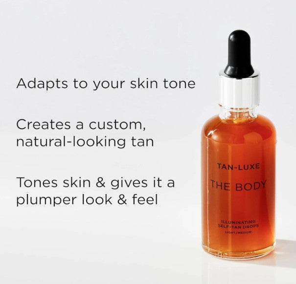 Tan-Luxe THE BODY Illuminating Self-Tan Drops 50ml