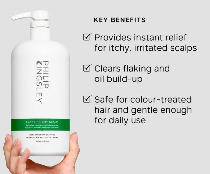 Philip Kingsley Itchy Scalp Anti-Dandruff Shampoo 1000ml