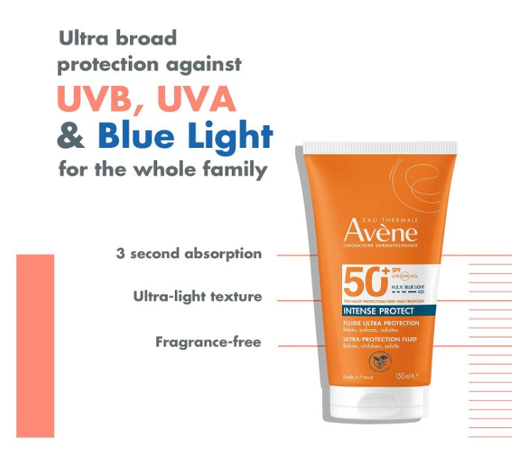 Avène Intense Protect Sun Fluid SPF 50+ 150ml