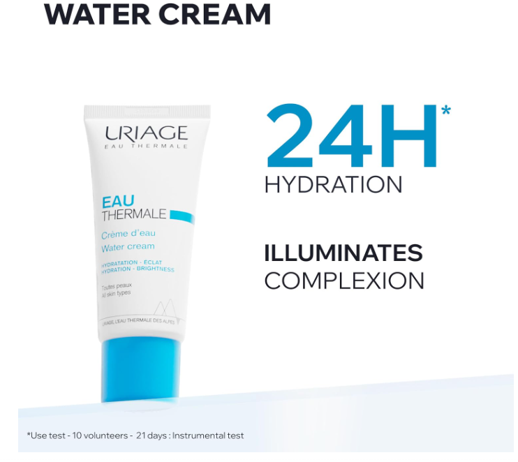 Uriage Moisturizing Face Cream with Hyaluronic Acid 40ml