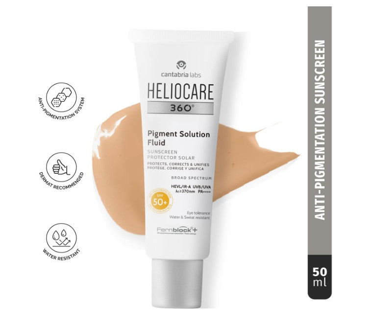 Heliocare 360 Pigment Solution Fluid SPF50 50ml