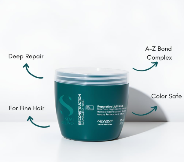 Alfaparf Milano Semi di Lino Reconstruction Reparative Light Mask 500ml