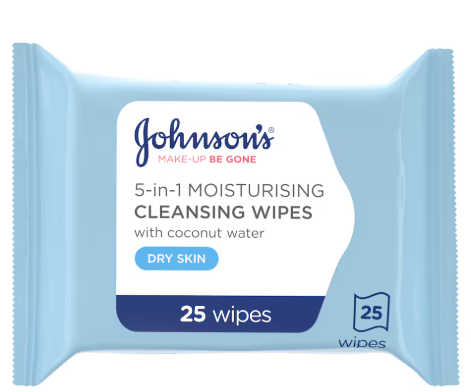 Johnson’s Baby Face Care Moisturising Wipes 25 Wipes 6pck