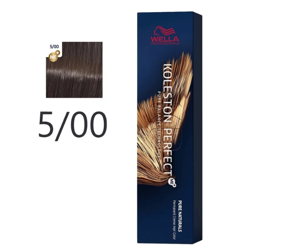 Wella Professionals Koleston Perfect Me 5/00 Light Brown 60ml – 2 Pack