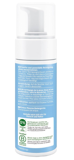 Weleda Gentle Cleansing Foam 150ml
