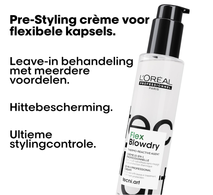 L'Oréal Professionnel Tecni.Art Flex Blowdry 10-in-1 Professional Cream 150ml