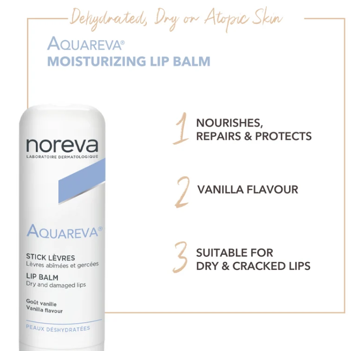 Noreva Aquareva Moisturizing Lip Balm 3.6ml