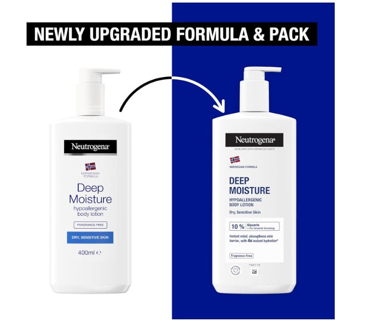 Neutrogena Formula Deep Moisture Body Lotion 400ml