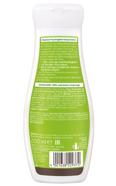 Weleda Citrus Express Body Lotion 200ml