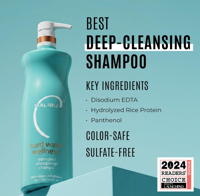 Malibu C Hard Water Wellness Hair Shampoo 1L