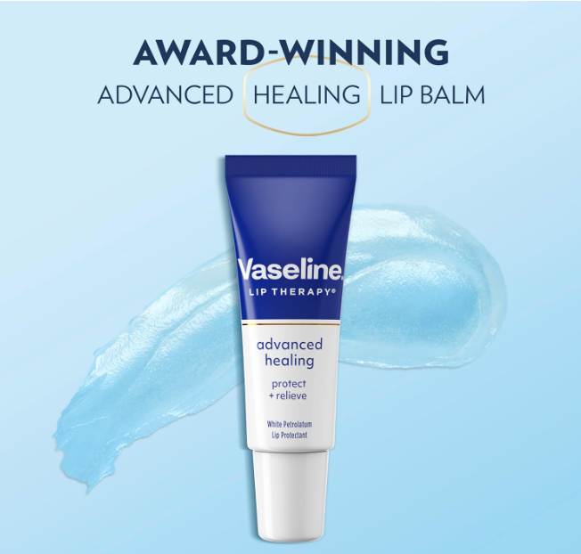 Vaseline Lip Therapy Advanced Healing Lip Balm 10g
