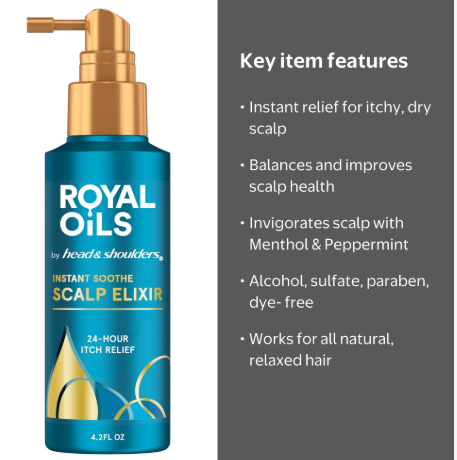 Head & Shoulders Royal Oils Instant Soothe Scalp Elixir