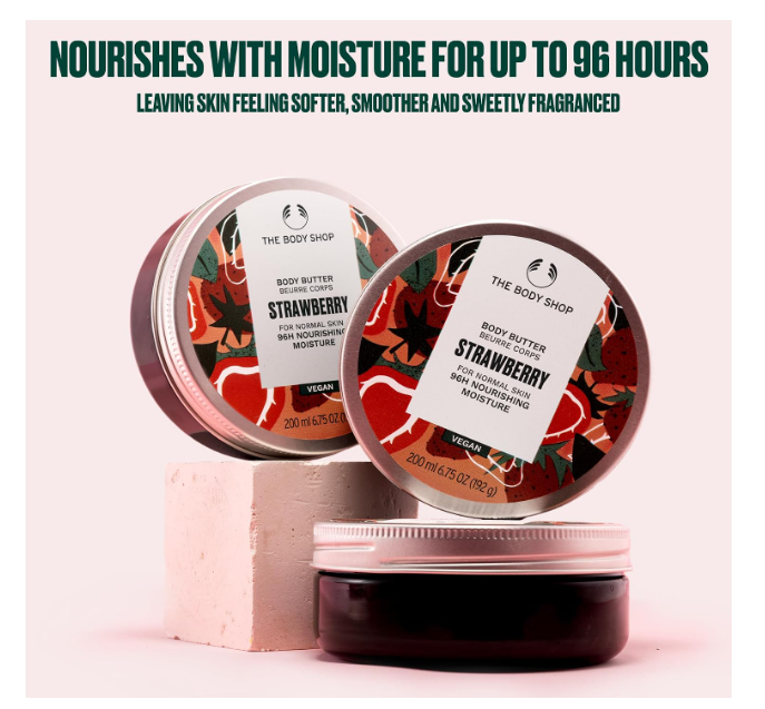 The Body Shop Strawberry Body Butter 200ml