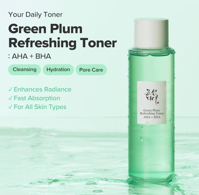 Beauty of Joseon Green Plum Refreshing Toner : AHA + BHA 152ml