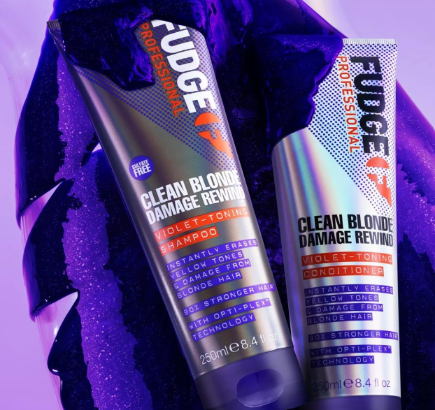 Fudge Professional Clean Blonde Damage Rewind Shampoo 1L