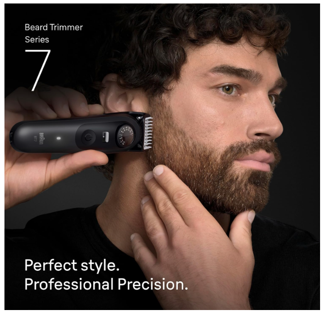 Braun Series 7 Beard Trimmer BT7545 Grey