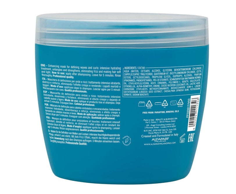 Alfaparf Milano Semi Di Lino Curls Enhancing Mask 500ml