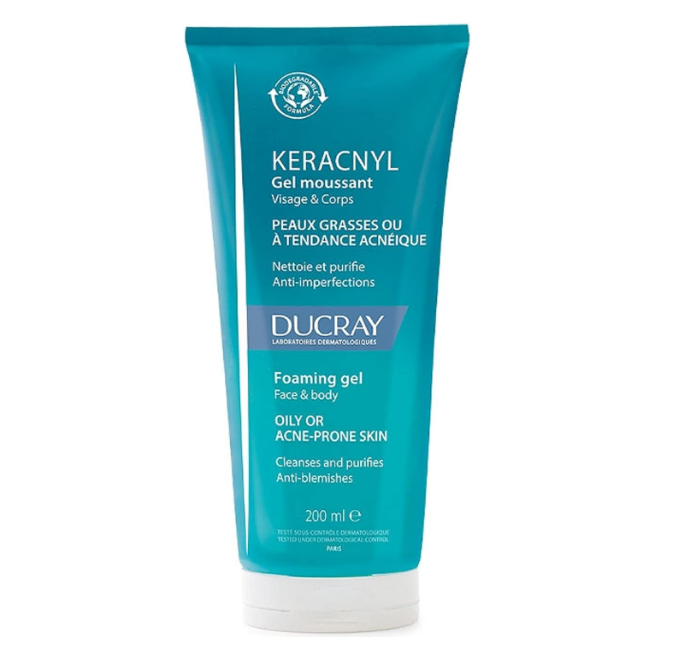 Ducray Keracnyl Foaming Gel 200ml