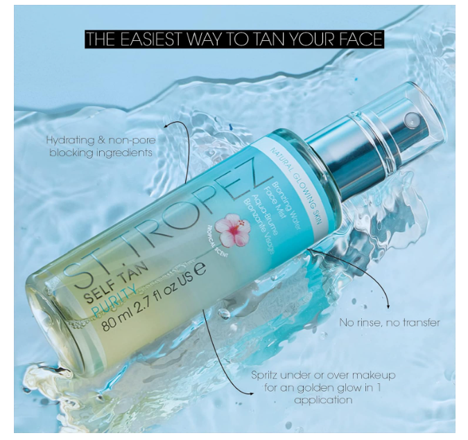 St.Tropez Self Tan Purity Face Mist 80ml