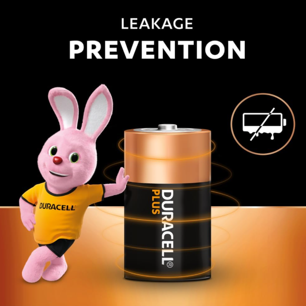 Duracell C Plus Alkaline 3 bulbs of 4 batteries12 batteries
