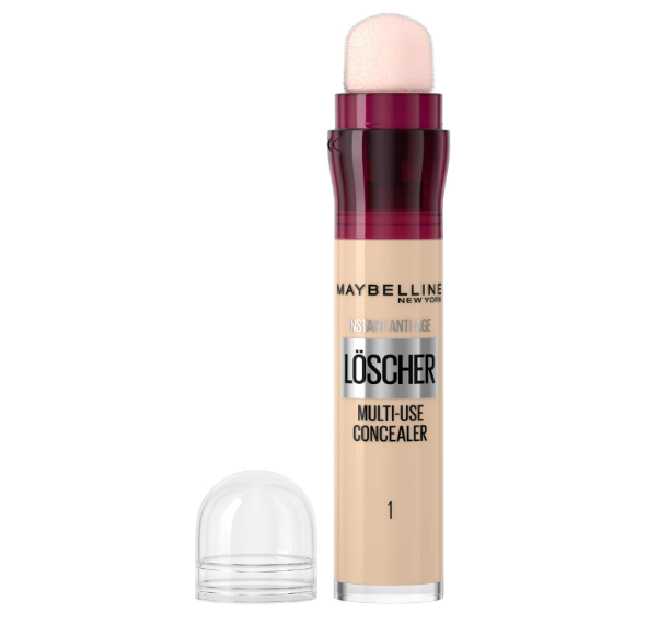Maybelline New York Instant Concealer with Micro Eraser Applicator No. 01 Light 6.8ml