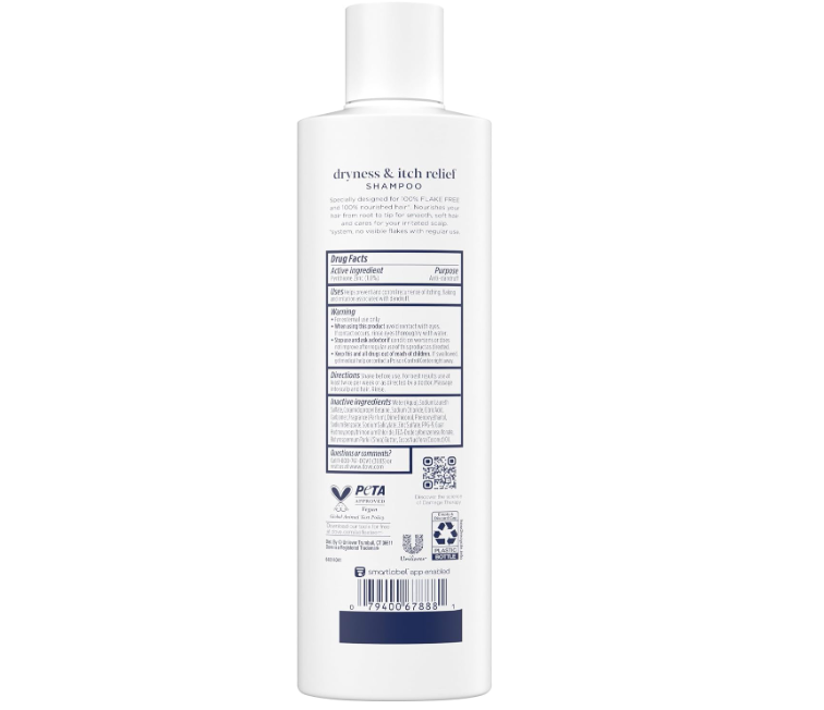 Dove Dryness & Itch Relief Shampoo 355ml