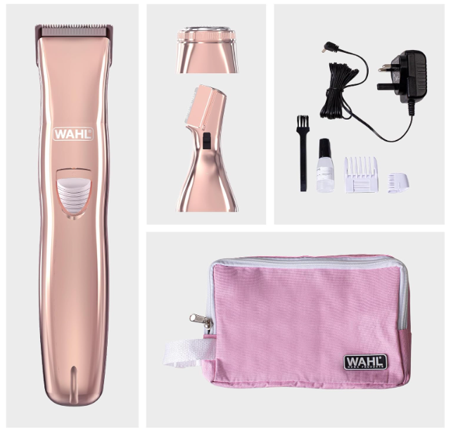 Wahl 3-in-1 Women's Face and Body Hair Trimmer &amp; Rotary Shaver