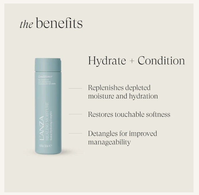 L'anza Healing Moisture Kukui Nut Conditioner 250ml