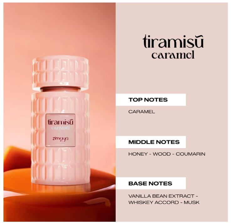Zimaya Afnan Tiramisu Caramel Eau De Parfum 100ml