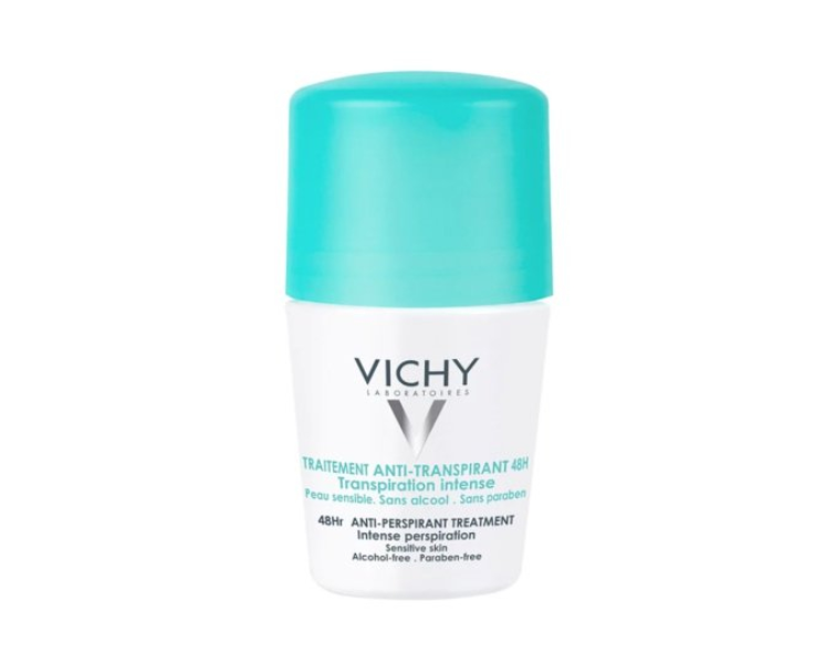 Vichy 48h Anti-Perspirant Treatment Deodorant 50ml – 2 Pack