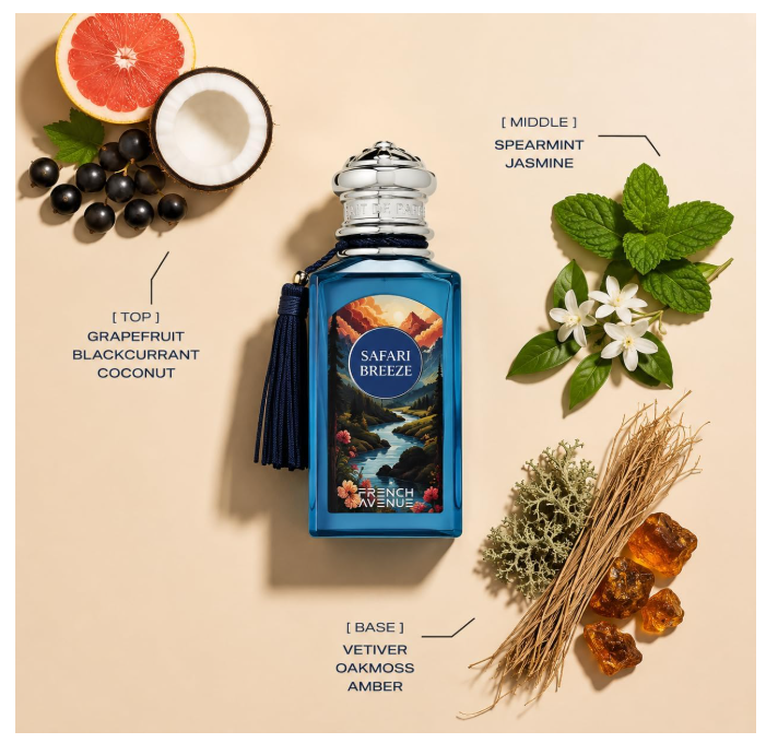 French Avenue Safari Breeze Eau de Parfum 100ml