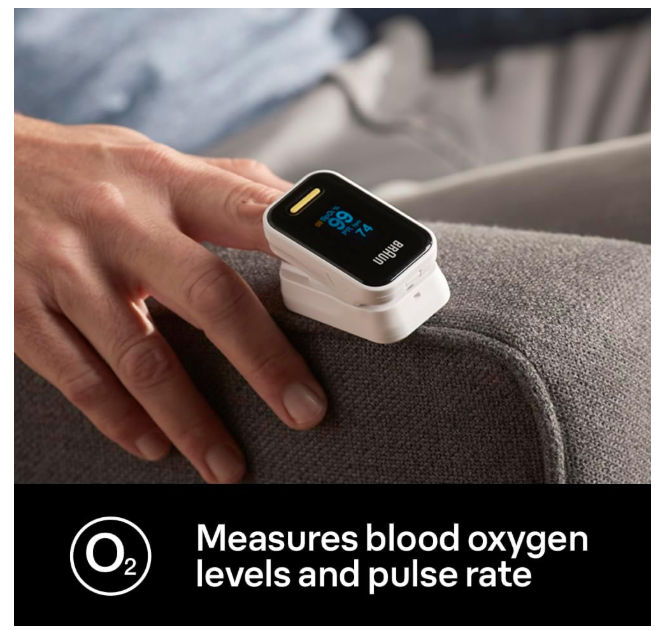 Braun Pulse Oximeter 1 Accurate Blood Oxygen Finger Monitor
