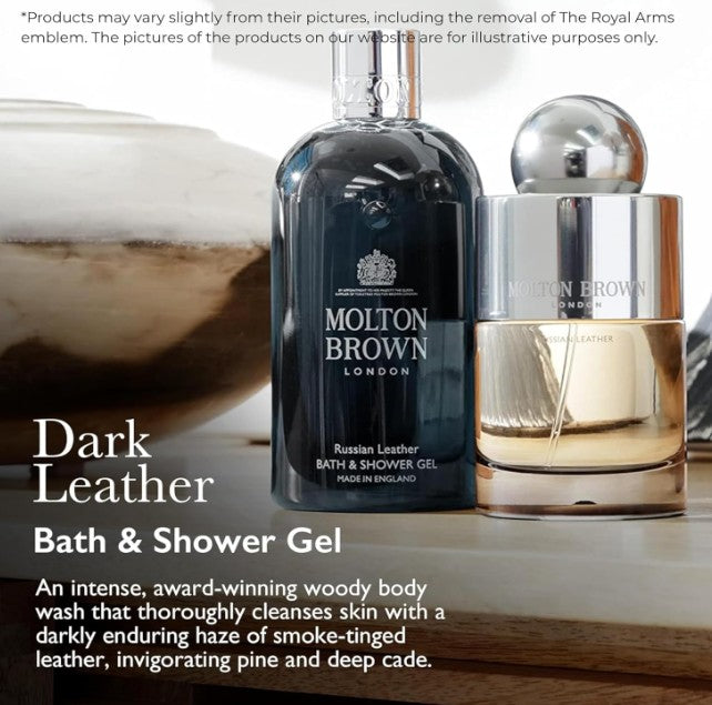 Molton Brown Dark Leather Bath & Shower Gel 300ml