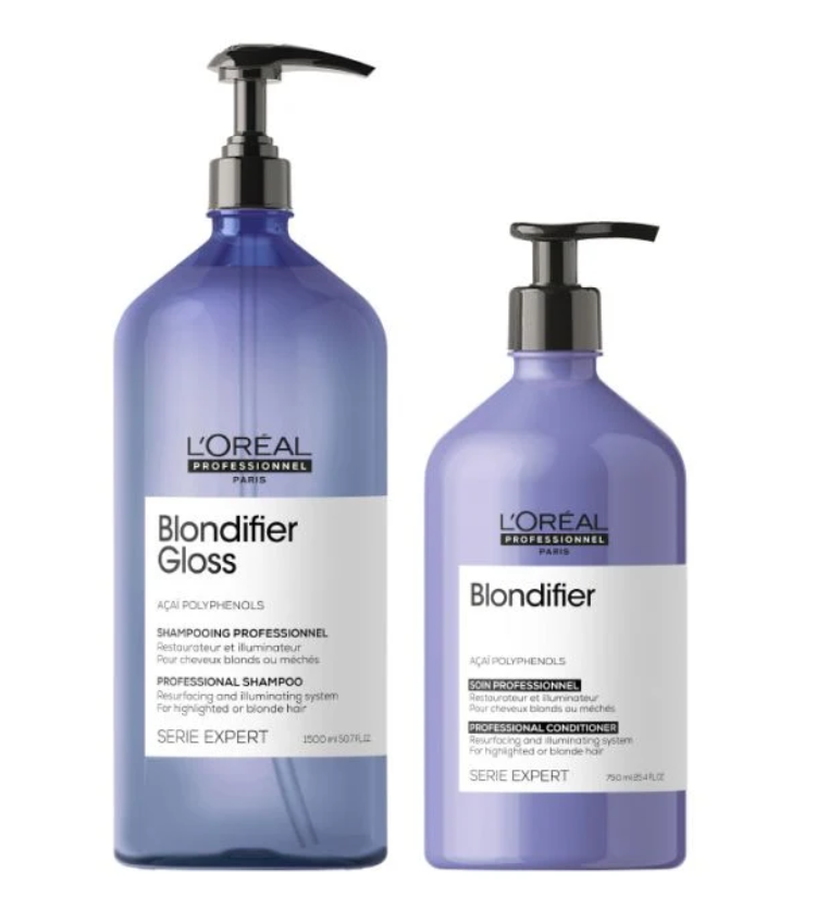 L'Oréal Professionnel Série Expert Blondifier Gloss Shampoo with Acai Polyphenols 750ml