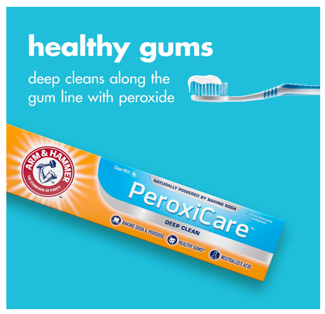 Arm & Hammer PeroxiCare Deep Clean Toothpaste 6oz