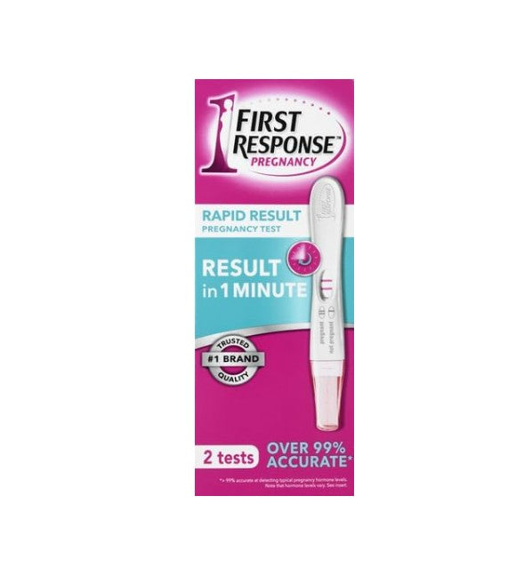 First Response Rapid Result Pregnancy Test 2-Pack