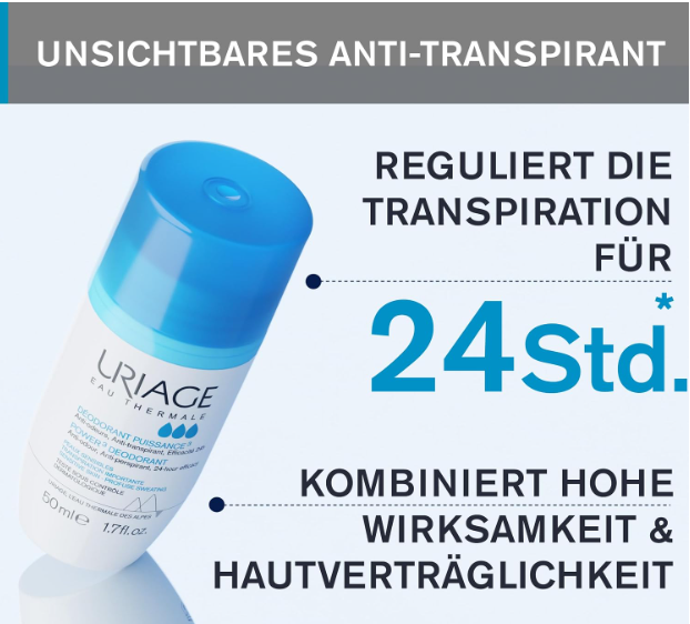 Uriage Eau Thermale Power Deodorant Roll-On 50ml
