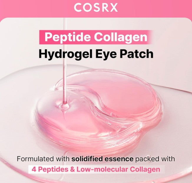 COSRX Pink Peptide Collagen Hydrogel Eye Patches
