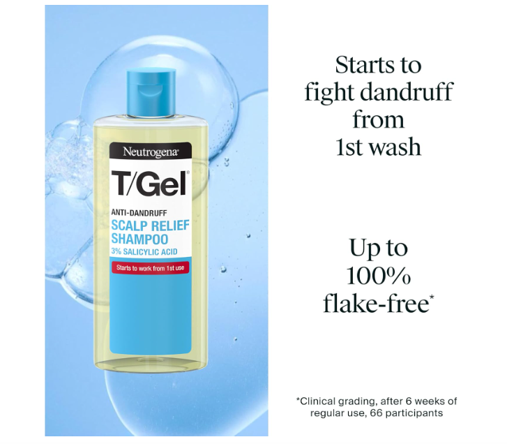 Neutrogena T/Gel Anti-Dandruff Scalp Relief Shampoo 250ml