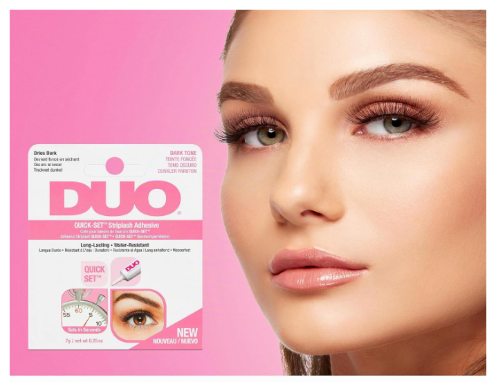 DUO Quick-Set Striplash Adhesive Dark Tone 7g