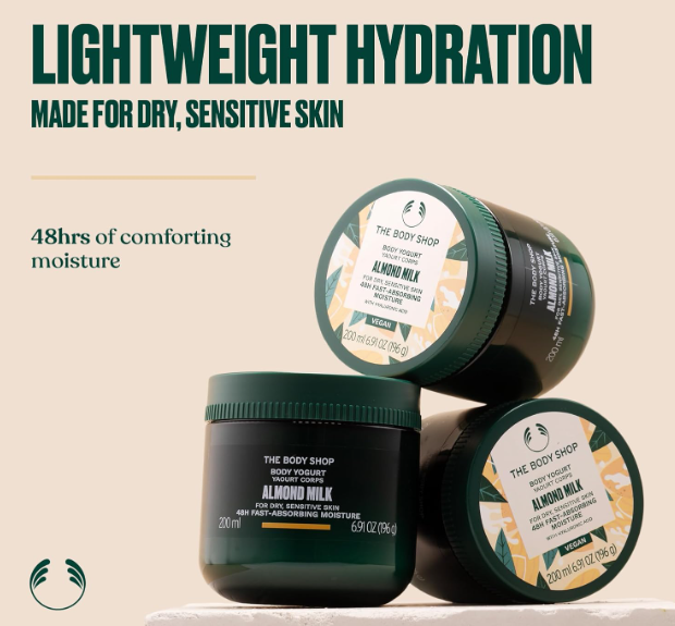 The Body Shop Almond Milk Body Yogurt 200ml