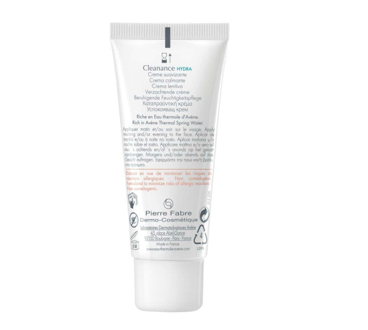 Avène HYDRA Soothing Moisturiser 40ml