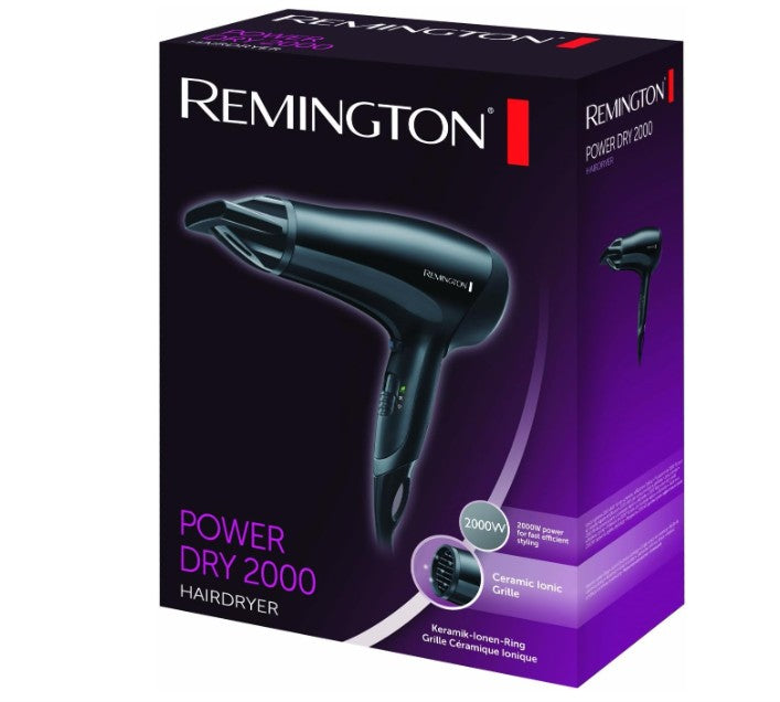 Remington Power Dry Lightweight Hair Dryer D3010