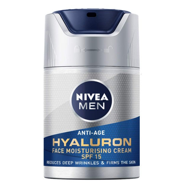 Nivea Men Anti-Age Hyaluron Moisturising Cream SPF15 50ml