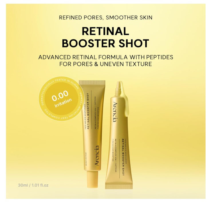 Arencia Retinal Booster Shot Face and Eye Cream 30ml