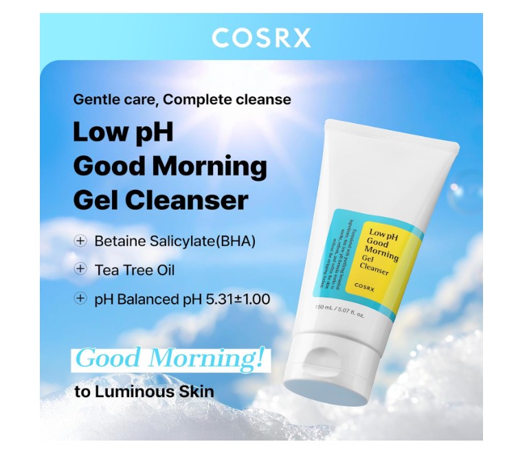 COSRX Low pH Good Morning Gel Cleanser 150ml