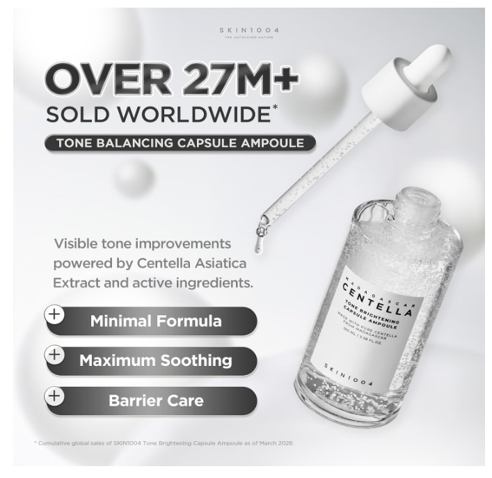 SKIN1004 Madagascar Centella Tone Brightening Capsule Ampoule 100ml